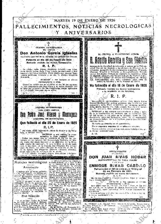 ABC MADRID 19-01-1926 página 31