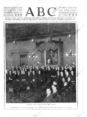 ABC MADRID 21-01-1926 página 1