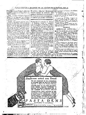 ABC MADRID 21-01-1926 página 10