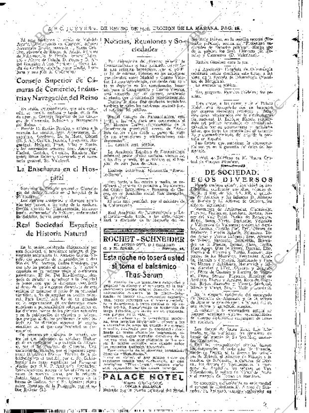 ABC MADRID 21-01-1926 página 16