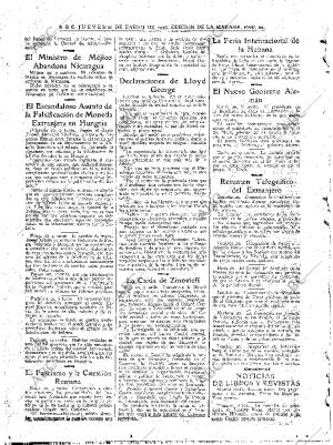 ABC MADRID 21-01-1926 página 22