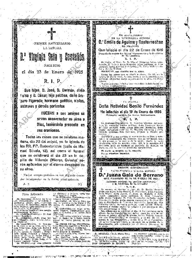 ABC MADRID 21-01-1926 página 32