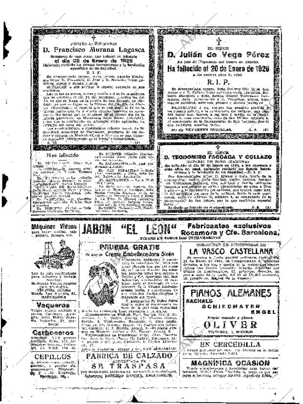 ABC MADRID 21-01-1926 página 33