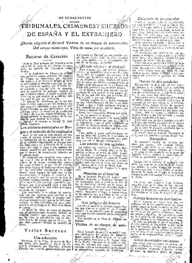 ABC MADRID 22-01-1926 página 19