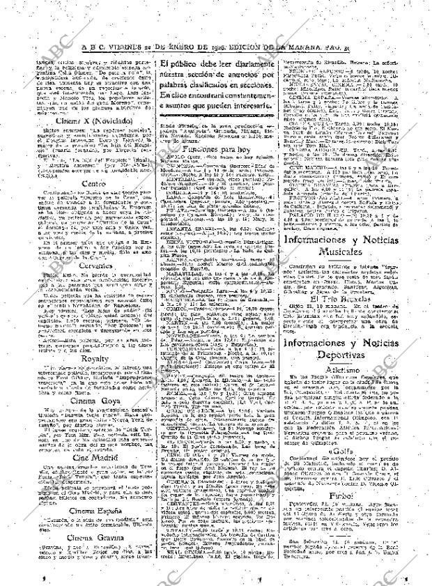 ABC MADRID 22-01-1926 página 30