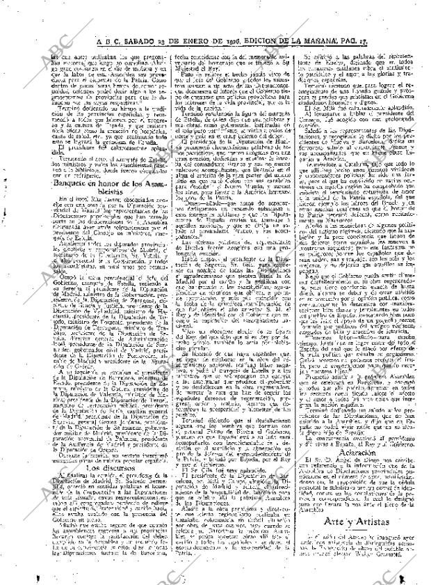 ABC MADRID 23-01-1926 página 17