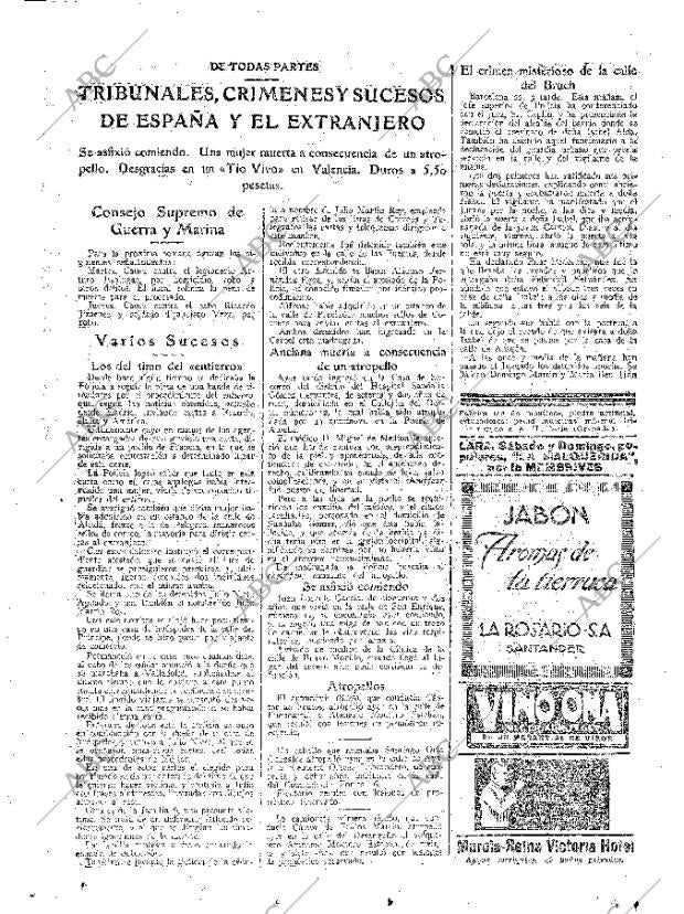 ABC MADRID 23-01-1926 página 23