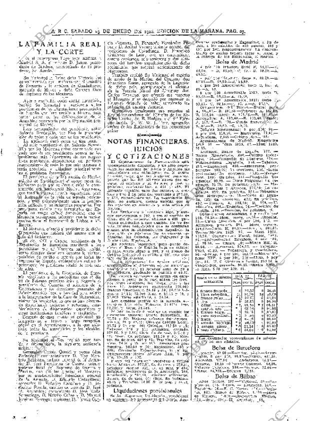 ABC MADRID 23-01-1926 página 27