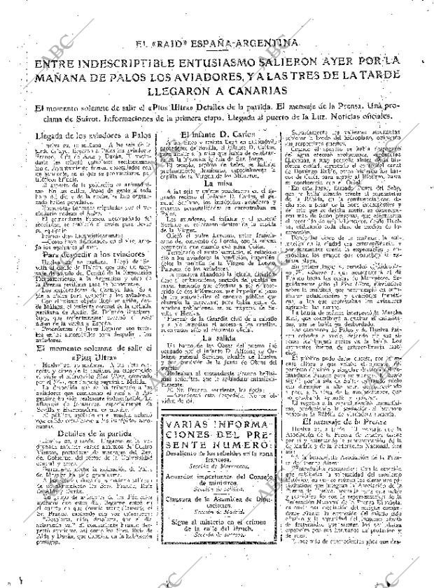ABC MADRID 23-01-1926 página 7