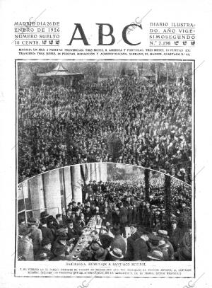 ABC MADRID 26-01-1926 página 1