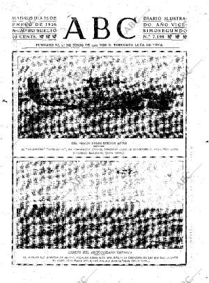 ABC MADRID 26-01-1926 página 3