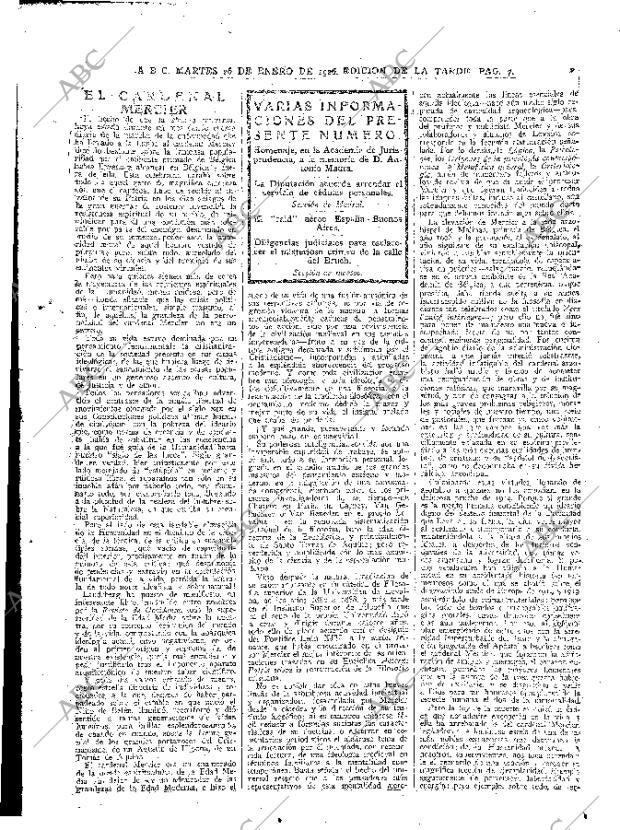 ABC MADRID 26-01-1926 página 7