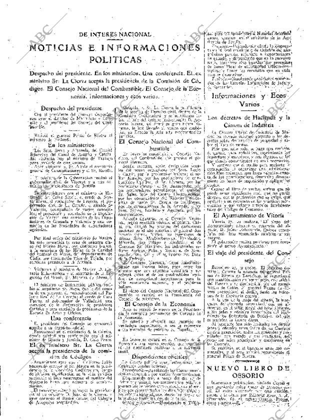 ABC MADRID 28-01-1926 página 13