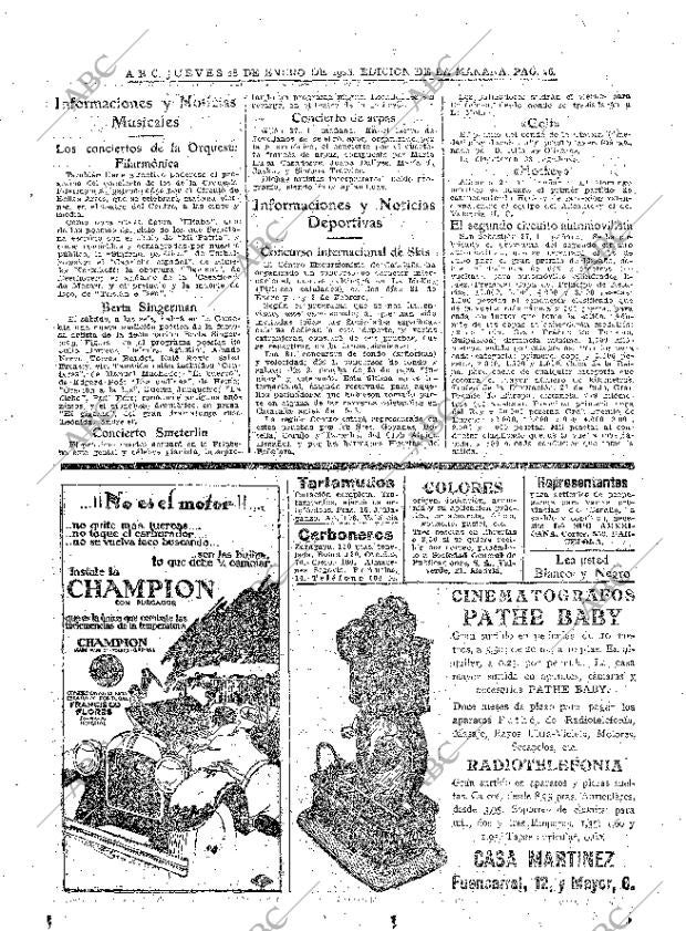 ABC MADRID 28-01-1926 página 26