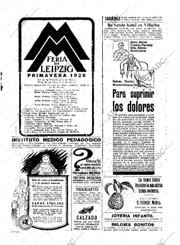 ABC MADRID 28-01-1926 página 31