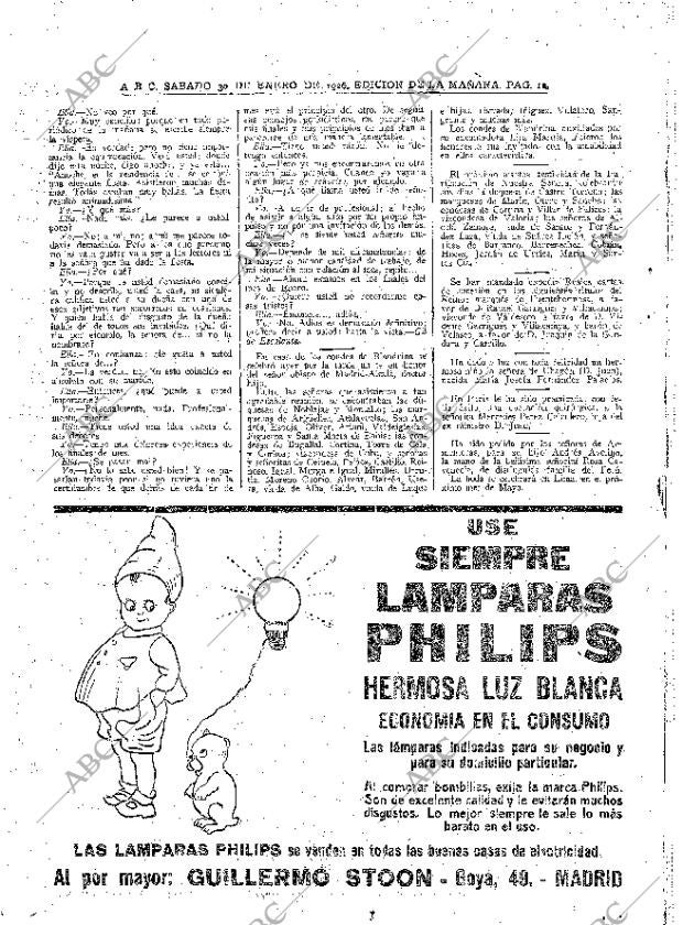 ABC MADRID 30-01-1926 página 12