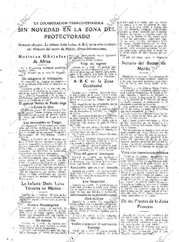 ABC MADRID 30-01-1926 página 13