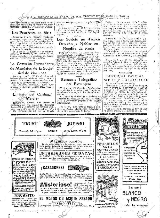 ABC MADRID 30-01-1926 página 24