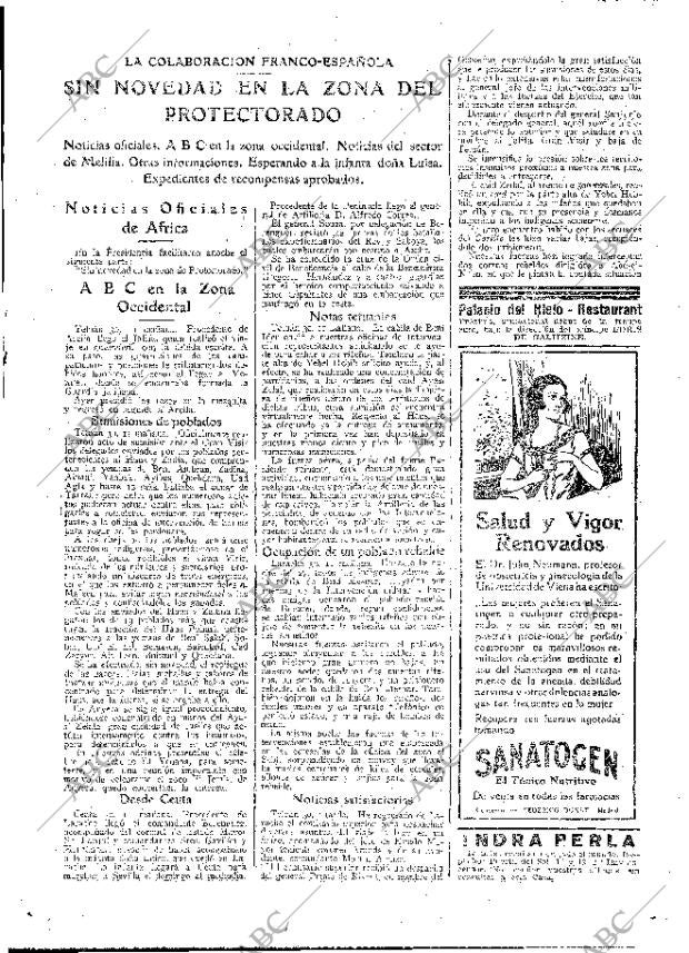 ABC MADRID 31-01-1926 página 23