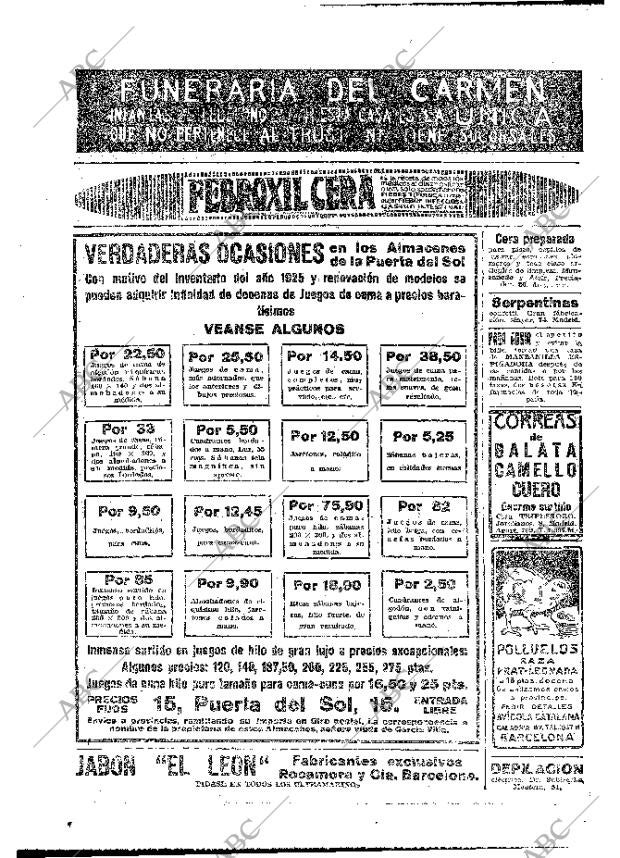 ABC MADRID 31-01-1926 página 42
