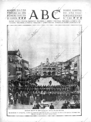 ABC MADRID 03-02-1926 página 1