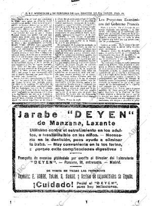 ABC MADRID 03-02-1926 página 20