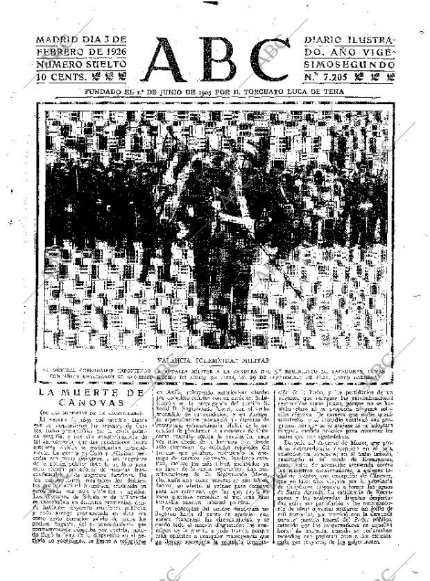 ABC MADRID 03-02-1926 página 3