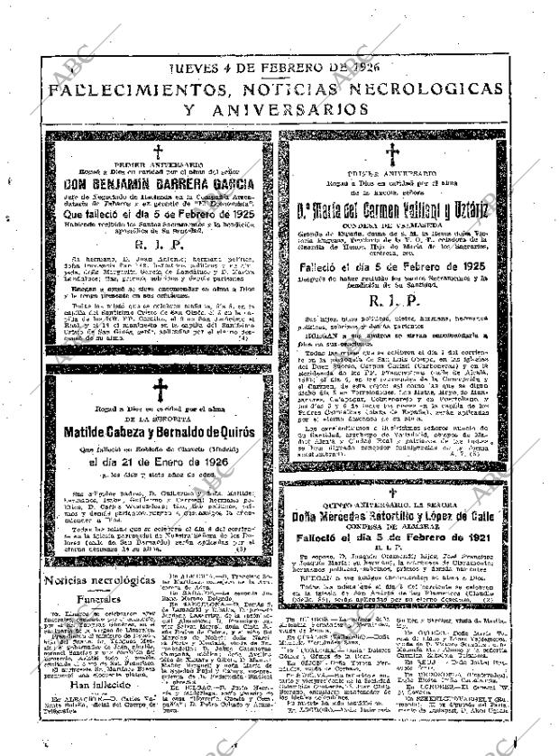 ABC MADRID 04-02-1926 página 35