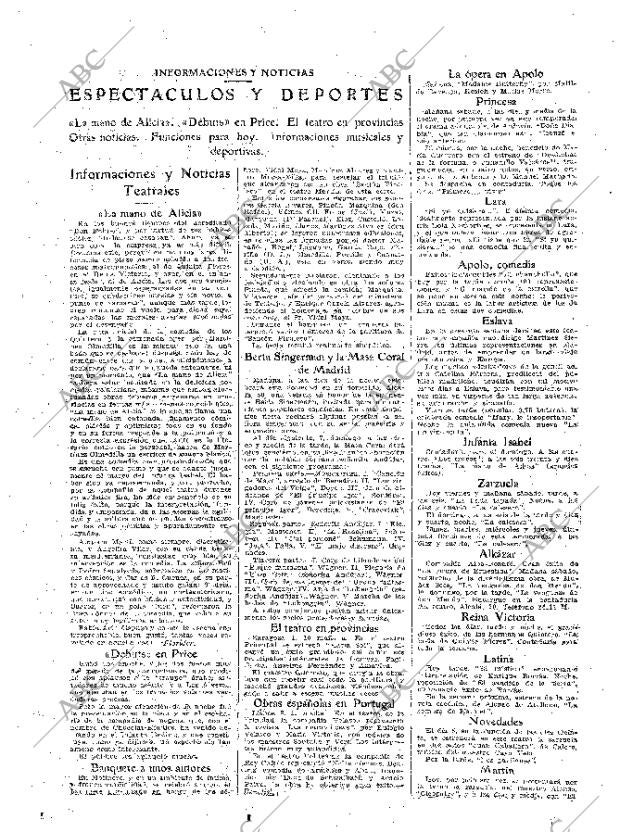 ABC MADRID 05-02-1926 página 27