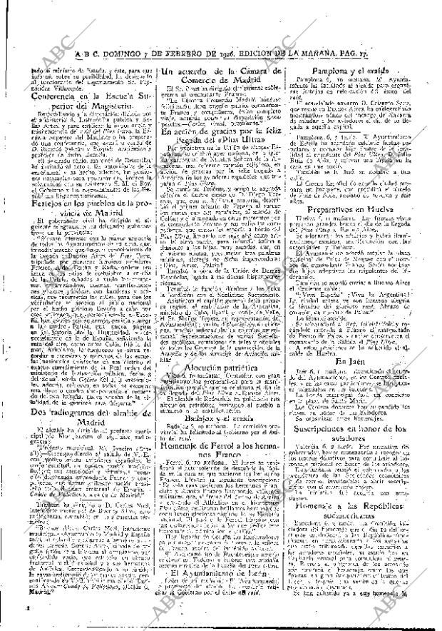 ABC MADRID 07-02-1926 página 17
