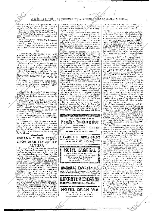 ABC MADRID 07-02-1926 página 24