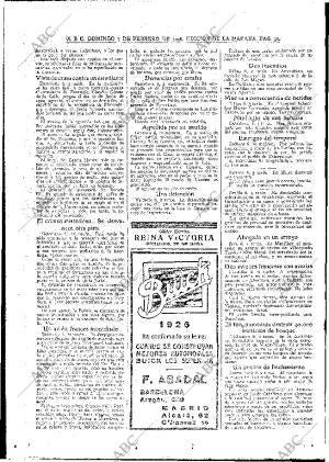 ABC MADRID 07-02-1926 página 30