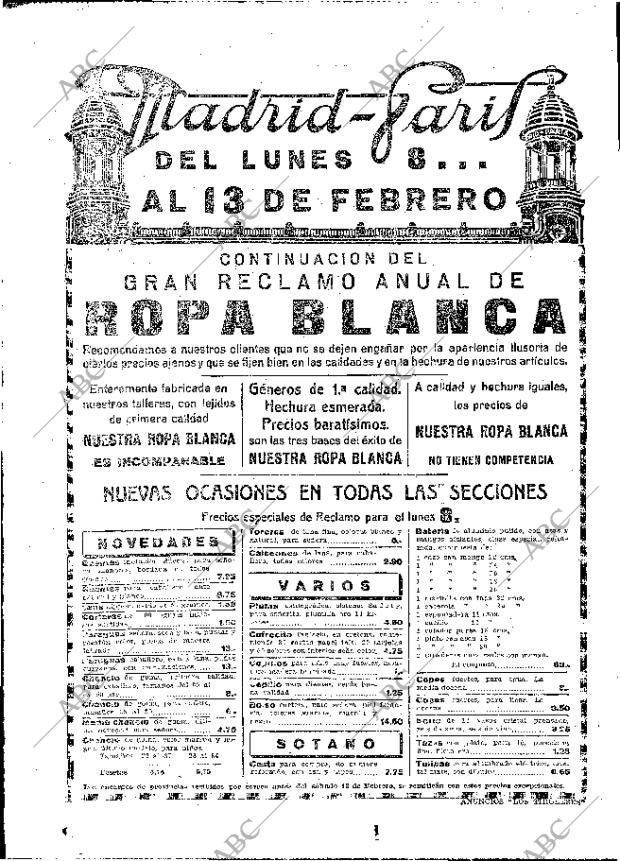 ABC MADRID 07-02-1926 página 34