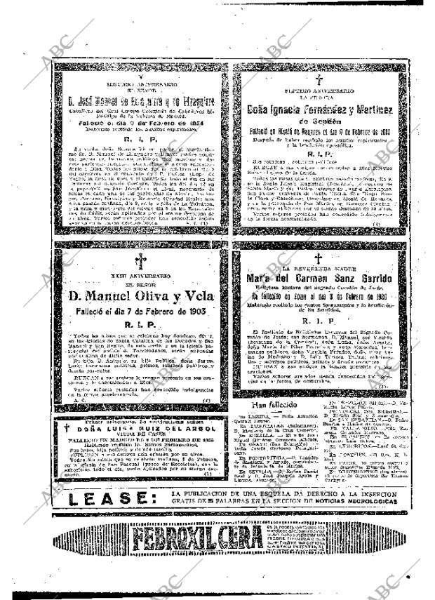 ABC MADRID 07-02-1926 página 44