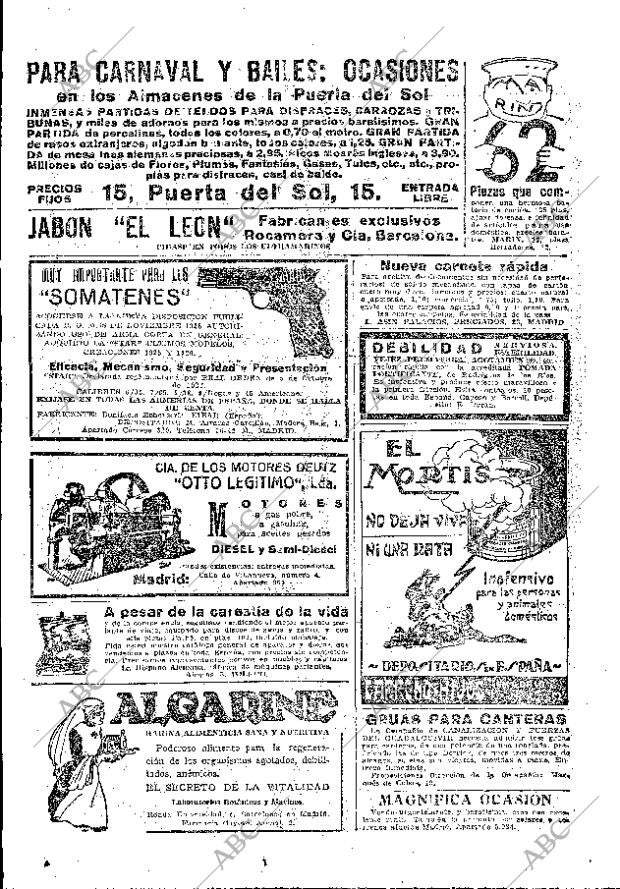 ABC MADRID 07-02-1926 página 45