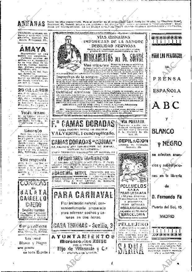 ABC MADRID 07-02-1926 página 46