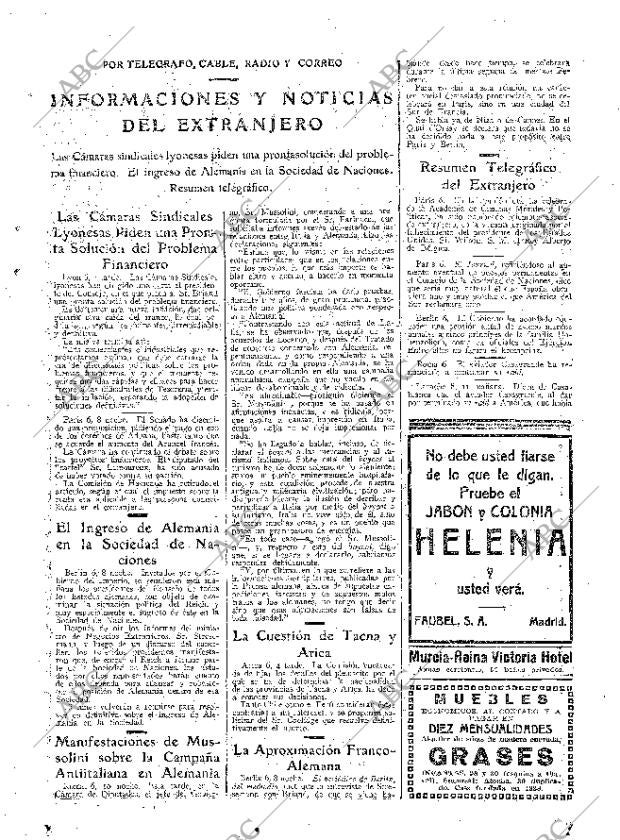 ABC MADRID 08-02-1926 página 23