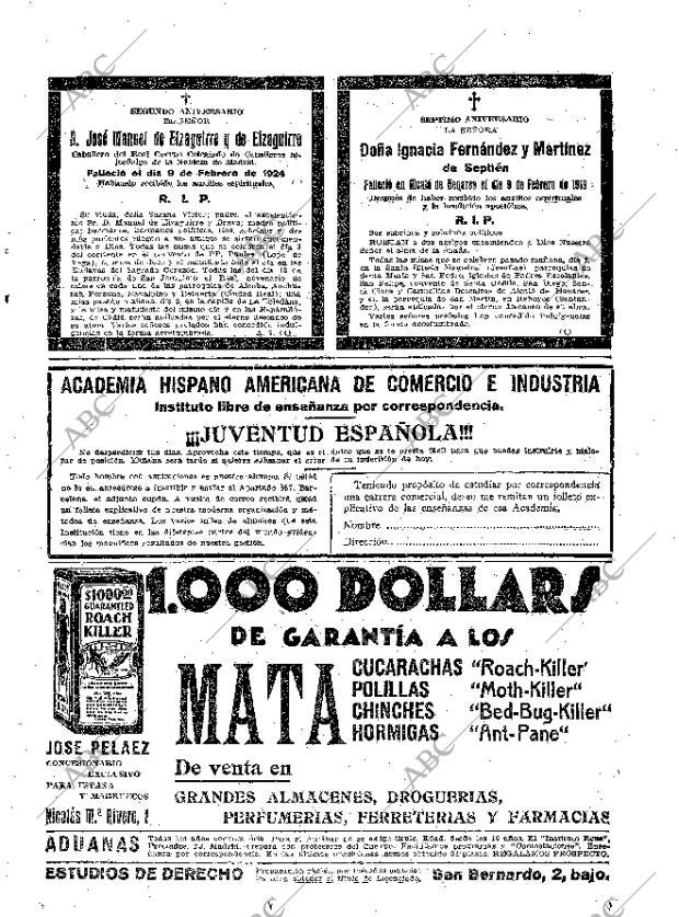 ABC MADRID 08-02-1926 página 27