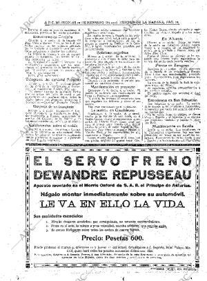 ABC MADRID 10-02-1926 página 10