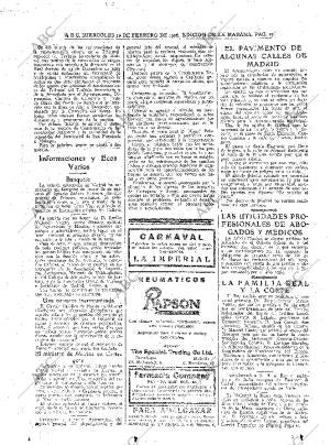 ABC MADRID 10-02-1926 página 17