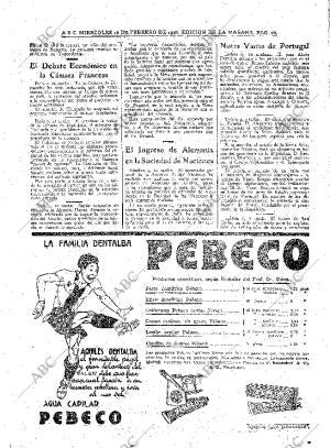ABC MADRID 10-02-1926 página 28
