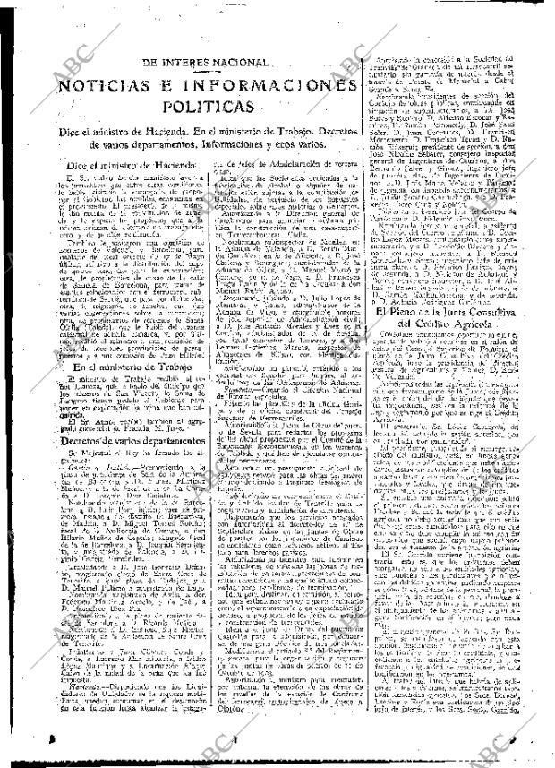 ABC MADRID 11-02-1926 página 21