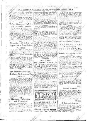 ABC MADRID 11-02-1926 página 29