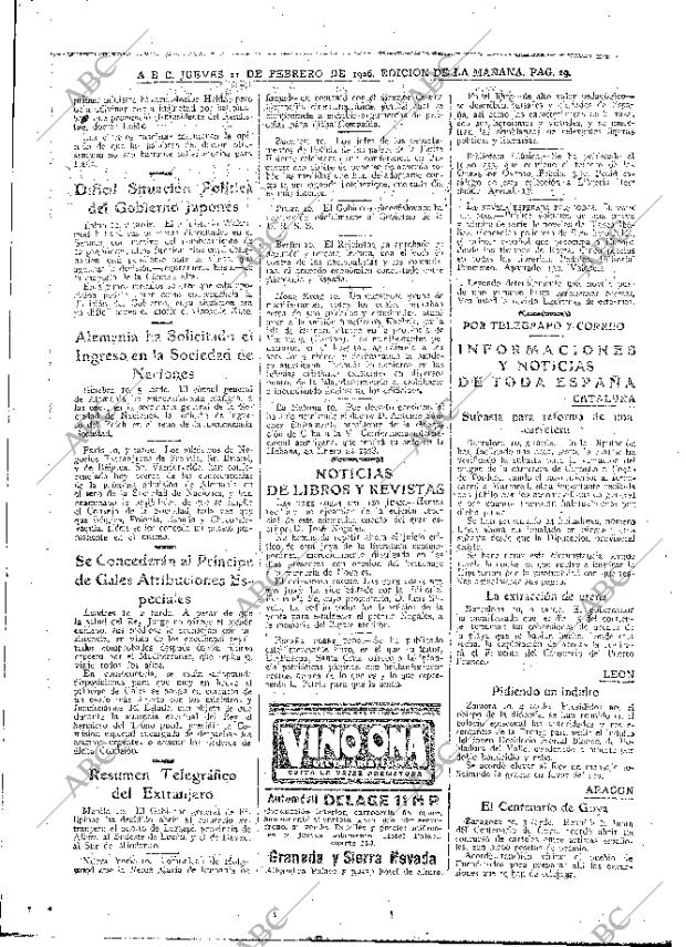 ABC MADRID 11-02-1926 página 29