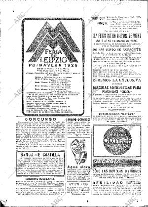 ABC MADRID 11-02-1926 página 38