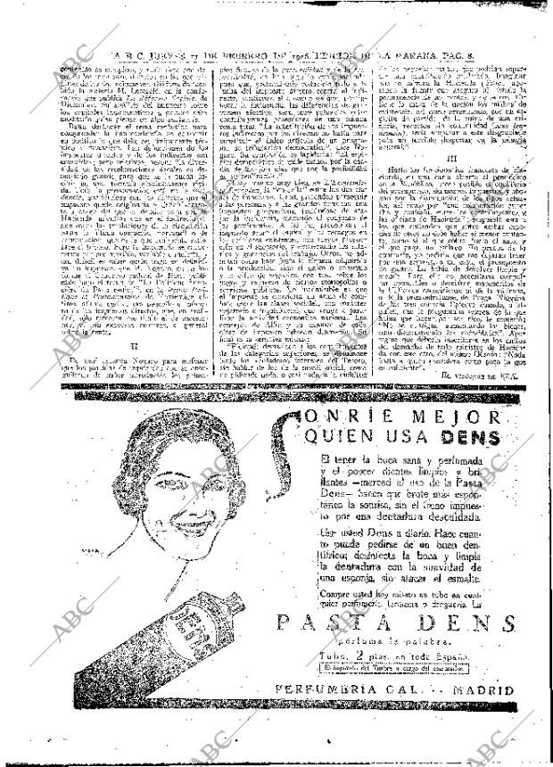 ABC MADRID 11-02-1926 página 8