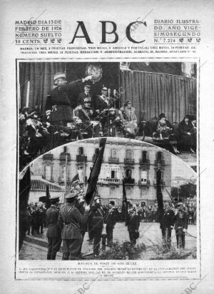 ABC MADRID 13-02-1926 página 1