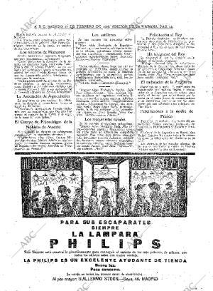 ABC MADRID 13-02-1926 página 12
