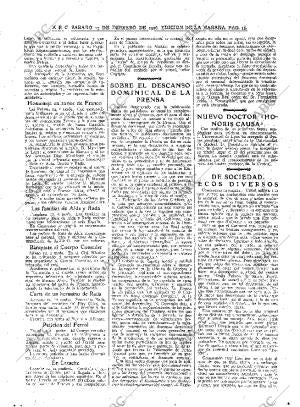 ABC MADRID 13-02-1926 página 15