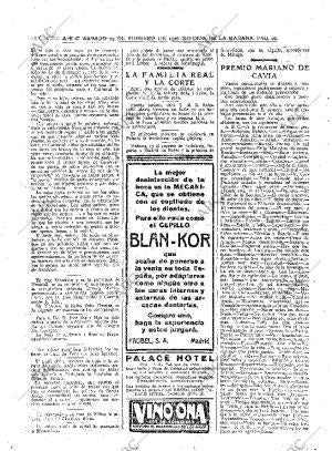 ABC MADRID 13-02-1926 página 16